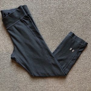 Under Armour HeatGear Capris Gray small